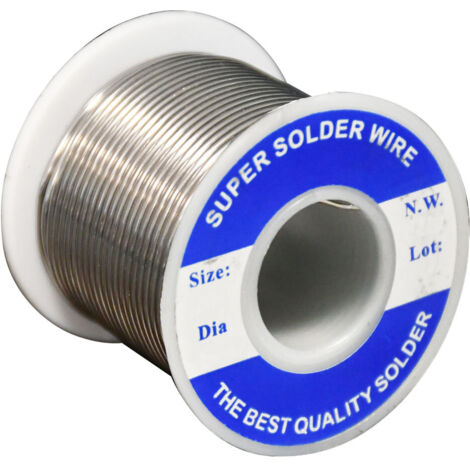 Filo Stagno per Saldare Soluzione Ideale per Ogni Lavoro di Saldatura, Disponibile nei Modelli da 25g, 100g e 250g -250 gr