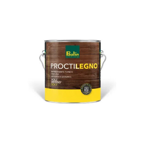 Proctillegno – Impregnante a Solvente per la Protezione e la Decorazione del Legno 2.5 lt -Grigio