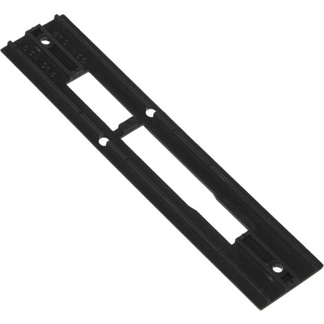 Contropiastra per Serrature Supporto Robusto e Affidabile -col.nero - 02960.04 (1/2)