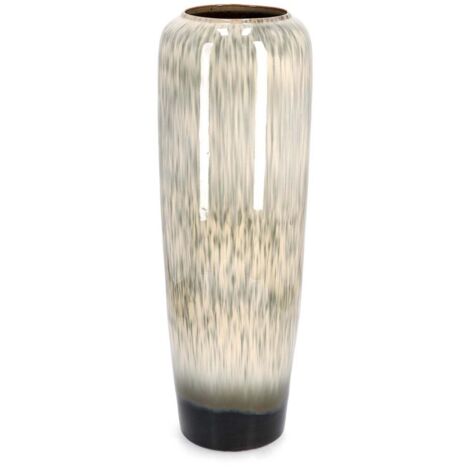 Vaso "Coira" alto in terracotta smaltata per uso esterno h 81 cm (1/2)