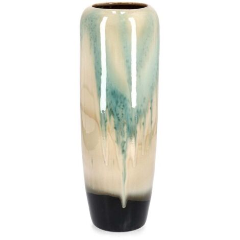 Vaso "Coira" svasato in terracotta smaltata per uso esterno h 60 cm (1/2)