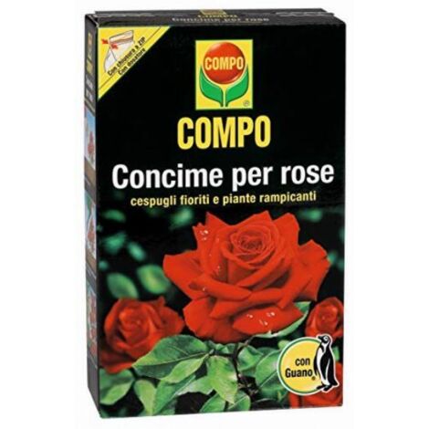 Concime Granulare per Rose e Gelsomini con Guano di Pinguino a lenta cessione 850 gr (1/3)