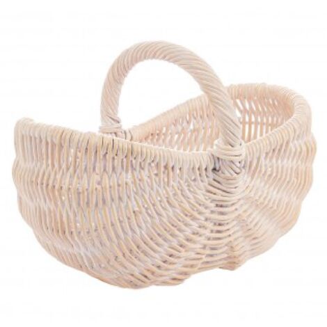 Cesta con 1 manico Narra sbiancato e naturale da esterno -Naturale (1/3)
