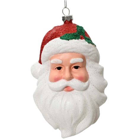 Pendaglio a forma di Babbo Natale per albero decorazione natalizia da 13 cm (1/3)
