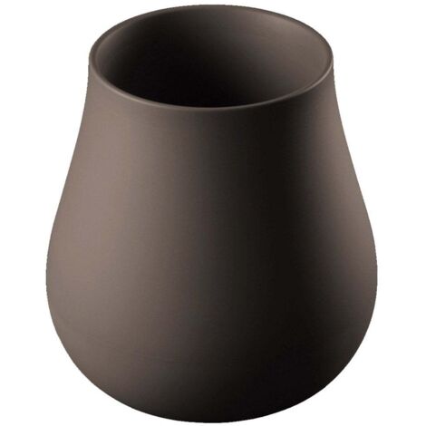 Vaso "Drop" struttura in polietilene per esterno -Nero (1/5)