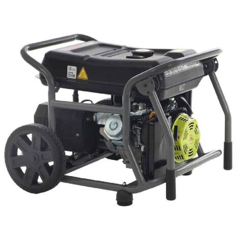 Generatore "WX 6200 ES" motore OHV monofase con funzionamento a benzina e avviamento a strappo ed elettrico 5800 W (1/5)