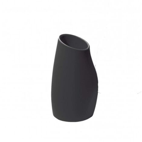 Vaso "Madame" struttura in polietilene per esterno -Bianco / 60 cm (1/5)