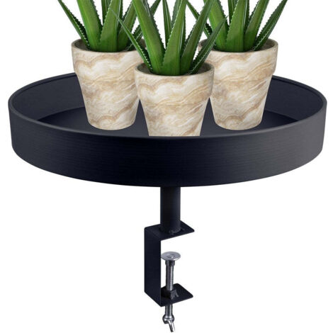 Vassoio Decorativo con Morsetto 36x26 cm Nero H&S Collection (1/5)