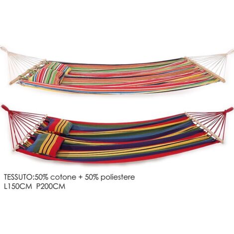 Amaca Altalena Voluxe 150x50 Cm - Impermeabile, Pieghevole, Per Giardino E Cortile, Marrone - Foto 10