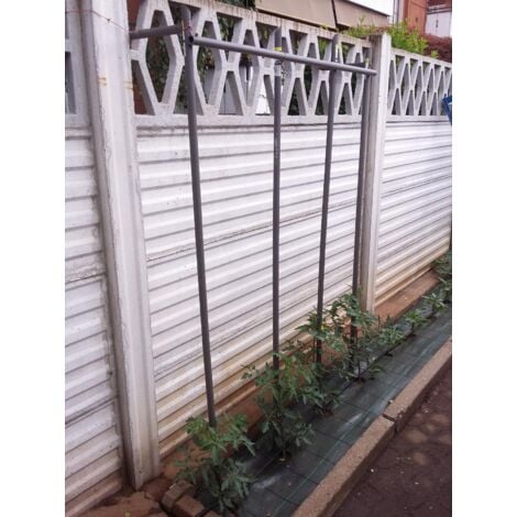 Cannetta in plastica riciclata effetto bambù tutore per giardinaggio ed agricoltura -Ø 29 mm x h 180 cm / Confezione da 1 pezzo