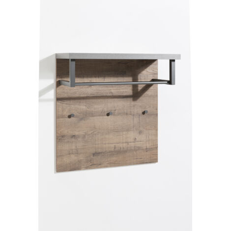 COMPOSAD Pensile Appendi Abiti LaFabrica Grigio Cemento e Rovere Invecchiato (1/5)