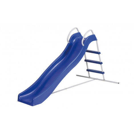 Scivolo "Young" per bambini a onda gioco da giardino e veranda 190 x h 103 cm.