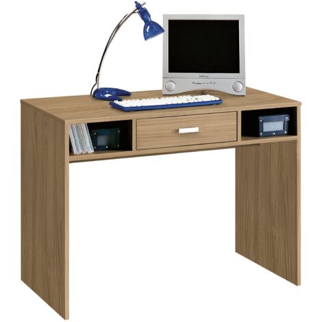 Scrivania con 1 cassetto 104 x 52 cm postazione porta PC per cameretta Made  in Italy