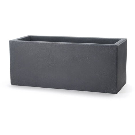 Fioriera rettangolare bronzo 115x50 cm h 50 mod. Schio cassa