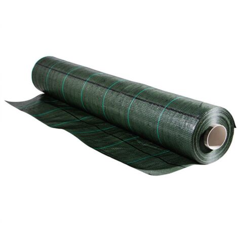 Telo per pacciamatura anti radice e anti strappo in polipropilene stabilizzato ai raggi UV -1,05 x 25 mt / Nero