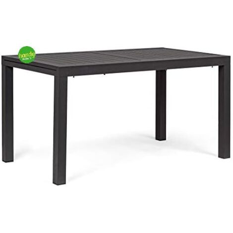 Tavolo allungabile "Fuerteventura" in alluminio dogato da esterno per giardino -Antracite / Tavolo 160/240 cm (1/10)