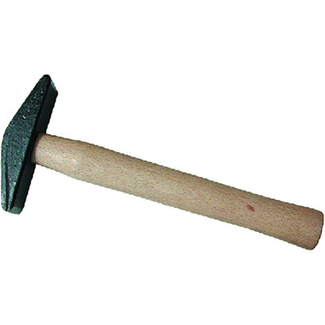 Martello battifalce a 2 penne con manico, testa in acciaio forgiato 500 gr (1/3)