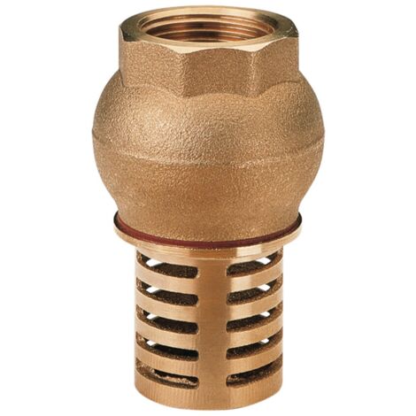 Valvola di fondo per acqua art.140 - Specifiche: F 1/2 pressione esercizio 10 bar