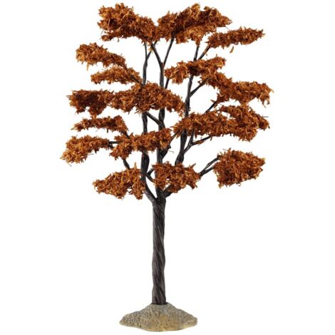 Albero di Yellowwood Grande, accessorio per villaggio di Natale