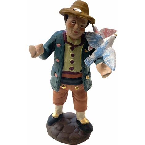 Acan Statuetta di artigianato per presepe natalizio 8 cm, duxina, statuetta decorativa nascita, presepe, Natale, decorazione tradizionale, modello assortito (1 pz