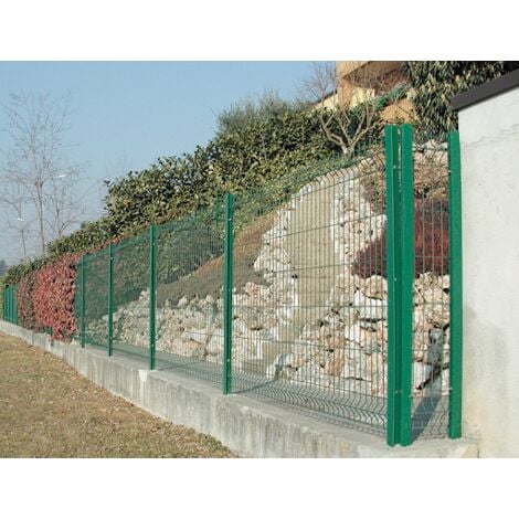 Pannello rigido per recinzione modulare plastificato Verde Border
