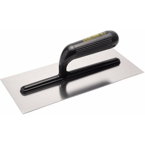Frattone liscio americano con base e supporto in inox saldato 12 x 28 cm