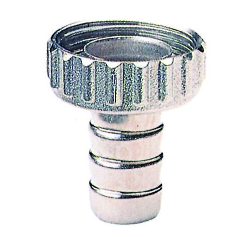 Raccordo cromato per rubinetti portagomma in ottone nichelato -1"1/4 (1/5)