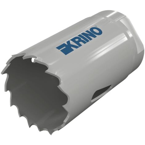 Krino 2106002200 - Seghe a Tazza Bimetalliche HSS a Dentatura Variabile, Grigio - Ø 22 mm