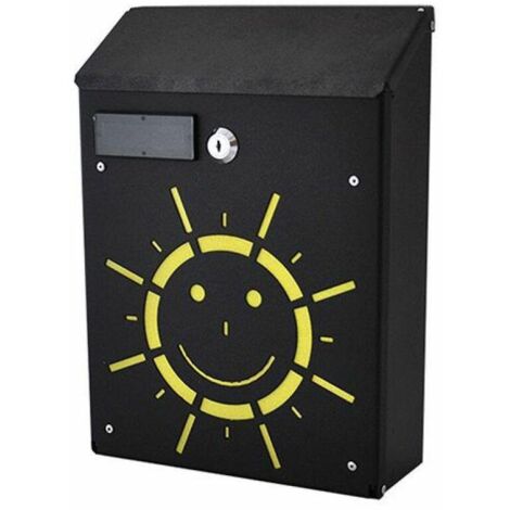 Cassetta postale mod gufo in ferro battuto cm 21x8x30 h posta lettere (1/5)