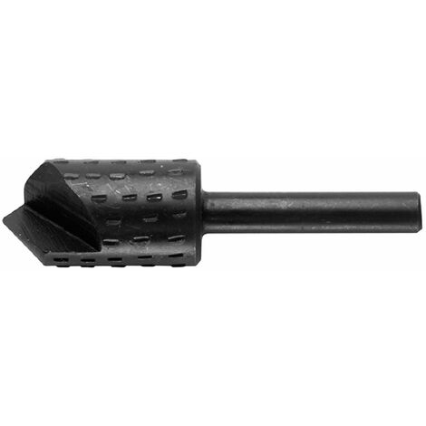 Fresa rotativa a svasare ideale per legno con gambo di Ø 6 mm (1/3)