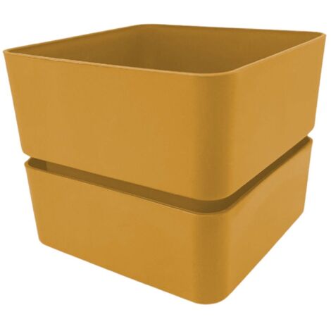AB Tools Mini vasi in plastica per piante e fiori, 7 cm, quadrati, 30