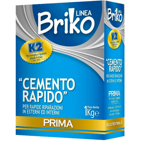 LINEA BRIKO CEMENTO RAPIDO DA 4 KG 4 PZ