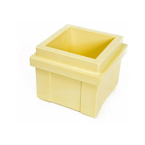 Cubettiera in poliuretano per provino cemento 15 x 15 x 15 cm