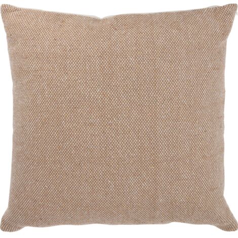 Cuscino imbottito decorativo in cotone per divano sfoderabile 45 x 45 cm -Verde (1/4)
