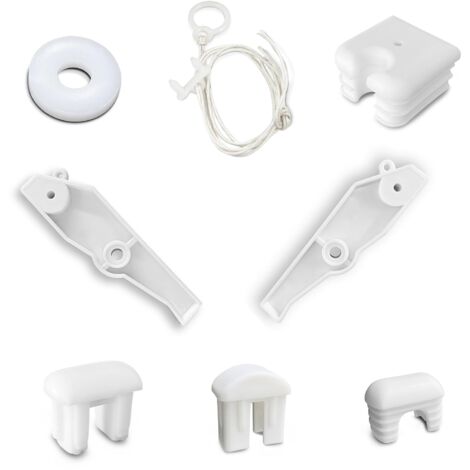 Kit Ricambi in plastica per lettino prendisole "Jesolo" -Confezione da 1 pezzo (1/5)