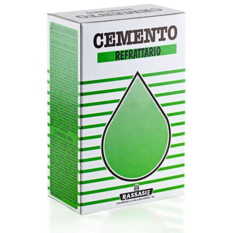 Cemento Refrattario resistente alle alte temperature -5 Kg (1/3)