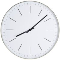 Orologio a parete minimal per cameretta e cucina idea regalo Ø 50 cm -Nero