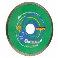 Disco diamantato idoneo per ceramica e piastrelle con corona continua liscia