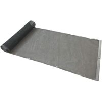 Rete di ricambio zanzariera a rullo telo con tasca prodotto su misura, "Made in Italy" Laterale -120 x 220 cm