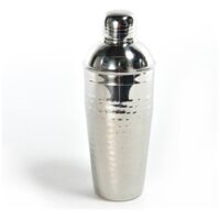Shaker in acciaio inox martellato per cocktail 750 ml