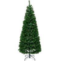 Albero di natale "Pop up" in PVC di Altissima qualità, decorazione natalizia -210 cm