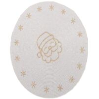 Tovaglietta in PP decorata tonda Ø 38 cm per decorazioni natalizie -Albero
