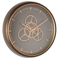 Orologio da parete "Engrenage" con ingranaggi in movimento Ø 50 cm -Classic