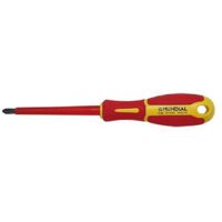 Cacciavite a croce tipo isolato 1000 volt in acciaio al cromo-vanadio-molibdeno punta nera -3 x 150 - PH