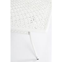 Tavolo da esterno Ivrea rettangolare bianco cm 107x 213