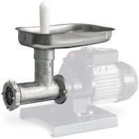 Accessorio Professionale "REBER" Tritacarne per motore elettrico in acciaio inox -Numero 12