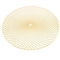 Sottopiatto natalizio per tavola di Natale e festività da Ø 38 cm -Rosso