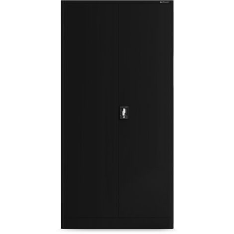 Werkzeugschrank Werkstattschrank BRUNO, 920 x 1850 x 500 mm, All Black: schwarz (1/5)
