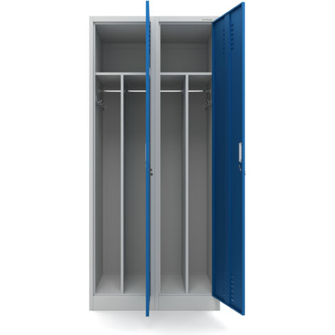 2er Spind Umkleidespind Doppelabteile Stahlspind | Ackrutat Shop