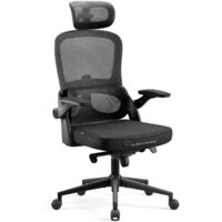 Ergonomischer Bürostuhl Diablo V-Light: schwarz